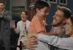 Ramiro y Nina celebraron eufóricamente la adopción de Simón