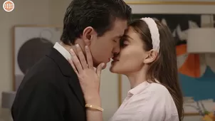 Valentina aceptó ser novia de Bruno con tremendo beso