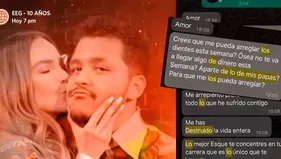 Belinda le pide dinero a Christian Nodal para "arreglarse los dientes" en chat de WhatsApp