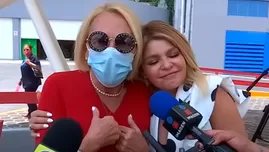 Itatí Cantoral a Laura Bozzo: "Para mí va a ser un orgullo interpretarte en tu serie". (Fotos: Imagen Televisión)