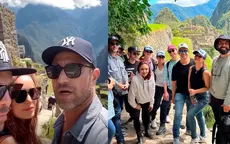Pasión de Gavilanes: Juan Alfonso Baptista y Michel Brown quedan deslumbrados con Machu Picchu - Noticias de regreso-lucas