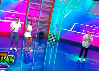 Orderique, Cardozo y Rocío divirtiéndose ante cámaras | Fuente: América Televisión