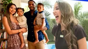 Xiomy Kanashiro reaccionó a foto de sus hijos con Jefferson Farfán
