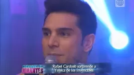 	<p>Rafael Cardozo lloró al recordar a su pequeña hija que está lejos.</p>