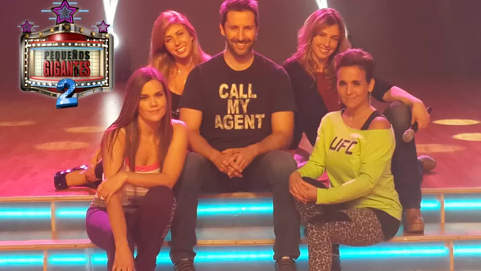 Daniela Sarfati, Fiorella Cayo, Marco Zunino, Bárbara Cayo y Erika Villalobos.