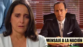 Gaspar, durante mensaje a la Nación, se culpó a sí mismo por infidelidad de Josefina