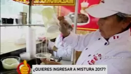 	<p>Mistura 2017: Requisitos para postular a esta feria gastronómica.</p>