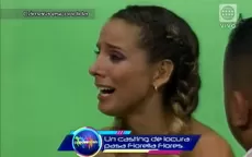 Fiorella Flores lloró de cólera en casting de locura de Puedes con Cien - Noticias de daysi-ontaneda