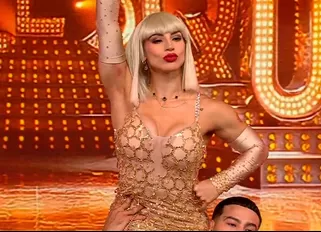 Allison derrochó sensualidad al ritmo de Burlesque | Fuente: AméricaTv