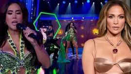 Melissa Paredes "cantó" y bailó al mismo estilo de JLo