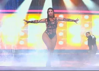 Pamela derrochando sensualidad | Fuente: AméricaTv