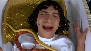 Valentino y sus gritos de terror durante reto con serpientes