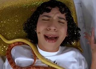 Valentino y sus gritos de terror 