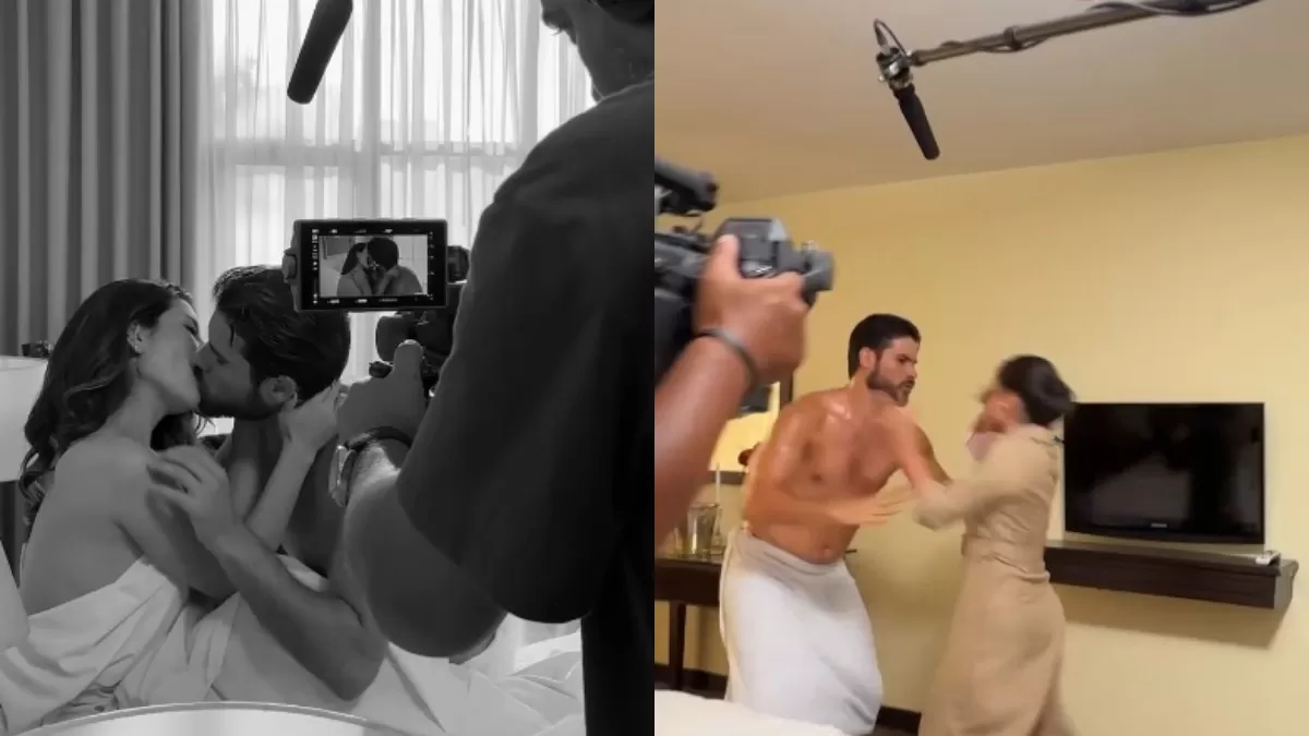 Detrás de cámaras de Señora del destino.