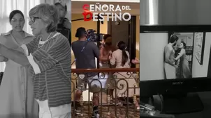 Así se grabó el final de Leslie en 'Señora del destino'