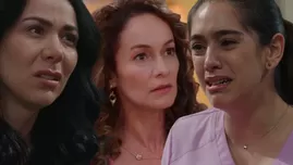 Isabel rompió en llanto al saber que Mercedes es su mamá. | Fuente: Señora del Destino