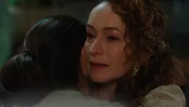 Isabel y su verdadera madre | Fuente: AméricaTv