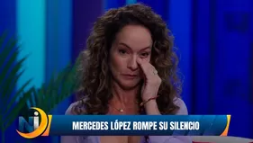 Mercedes lloró al denunciar en televisión el robo de su bebé