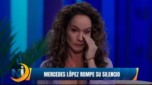 Mercedes lloró al denunciar en televisión el robo de su bebé