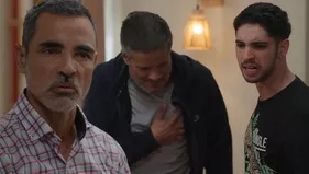 Patricio enfrentó a Sebastián para defender su papá Aldo