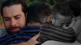 Reynaldo y Aldo lloraron por emotivo reencuentro tras 24 años