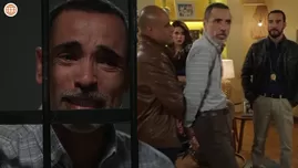 Sebastián rompió en llanto al ser encarcelado | Fuente: Señora del Destino