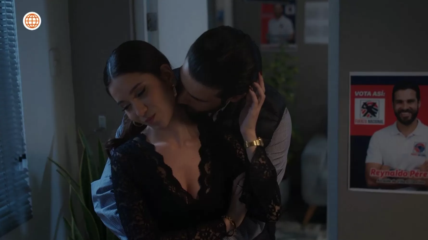 Reynaldo y Viviana reconciliándose