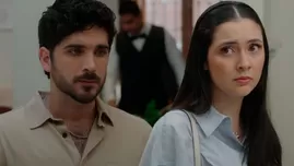 Víctor negándose a todo con Emilia | Composición: Katherine Lozano | Fuente: AméricaTv
