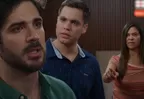 Víctor reveló a Leandro que Natalia lo engañó de la peor manera