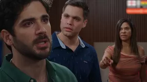 Víctor reveló a Leandro que Natalia lo engañó de la peor manera