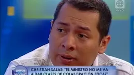 Christian Salas habla sobre 'La Centralita' y la Procuraduría (Parte 1)