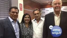 	<p>Congresistas junto a la ministra de Trabajo Ana Jara</p>