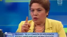 Luz Salgado: ya había recibido información sobre el plan 'Álex'