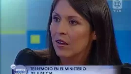 Procuradora Yeni Vilcatoma cuenta las razones que la llevaron a pedir a Figallo que renuncie (Parte 1)