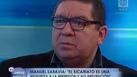 "El sicariato es una respuesta a la represión y no prevención", aseguró experto