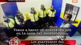 	<p>Serenazgo del Centro de Lima: estos son los peligros que enfrentan a diario.</p>