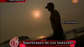   Muchas veces el trabajo de salvavidas es incomprendido