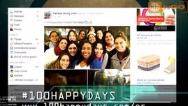 	<p>100 Happy Days es la web para recopilar los momentos más felices de tu vida.</p>