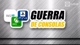 	<p>Guerra de consolas: Play Station 4 vs Xbox One vs Wii U.</p>