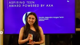 Joven peruana gana premio en los Women in Tech Awards