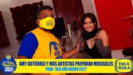 Amy Gutiérrez se alista para concierto virtual en "Ven Año Nuevo 2021"