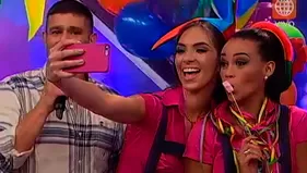 Angie Arizaga y Natalie Vértiz celebraron sus cumpleaños en Versus Espectacular