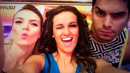 Mira el selfie de Angie Arizaga en Versus de Colegios 