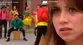 Alessia quedó petrificada al ver a los Gonzales bailando festejo y vendiendo tamales