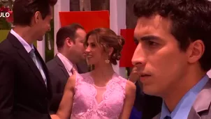 Jimmy estalló de celos al ver a Alessia y nuevo galán juntos.