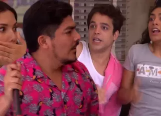Joel y Macarena encontraron a Cristóbal y July infraganti.