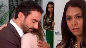 Juana estalló de celos al ver a Juan Pablo y Alessia juntos. | Fuente: América Televisión