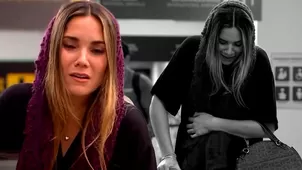 Macarena y su llanto desgarrador por el fallecimiento de Joel. | Fuente: América Televisión