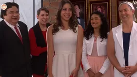 Yesenia presentó a sus padres ante los Gonzáles