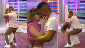 Belén Estévez y Edson Dávila se lucieron bailando sensual bachata 